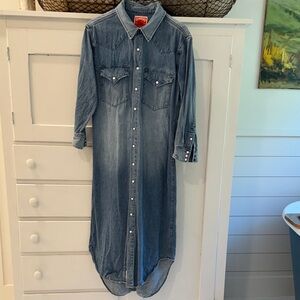 Sendero Denim Long Sleeve Dress